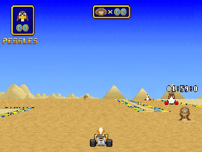 Скриншот из игры Wacky Wheels - 3