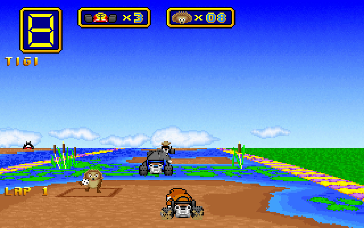 Скриншот из игры Wacky Wheels - 39