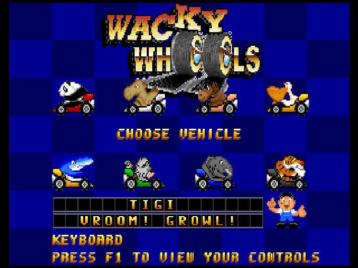 Скриншот из игры Wacky Wheels - 13