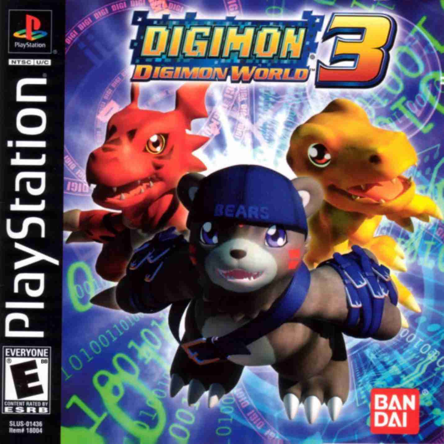Обложка игры Digimon World 3
