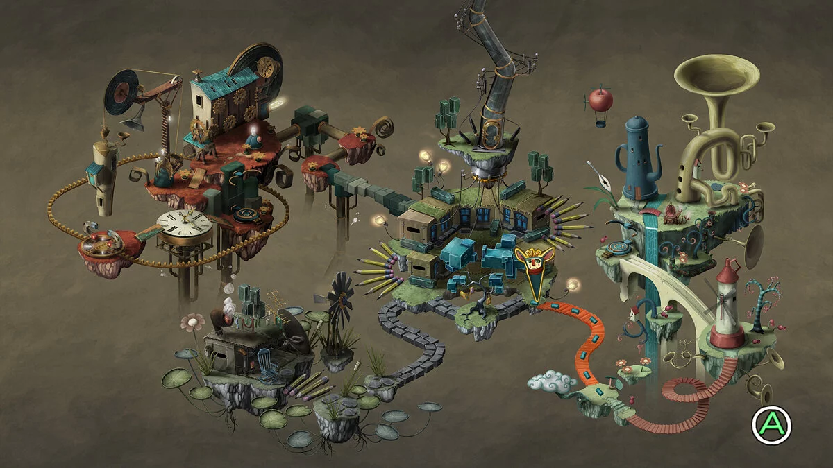 Скриншот из игры Figment - 4