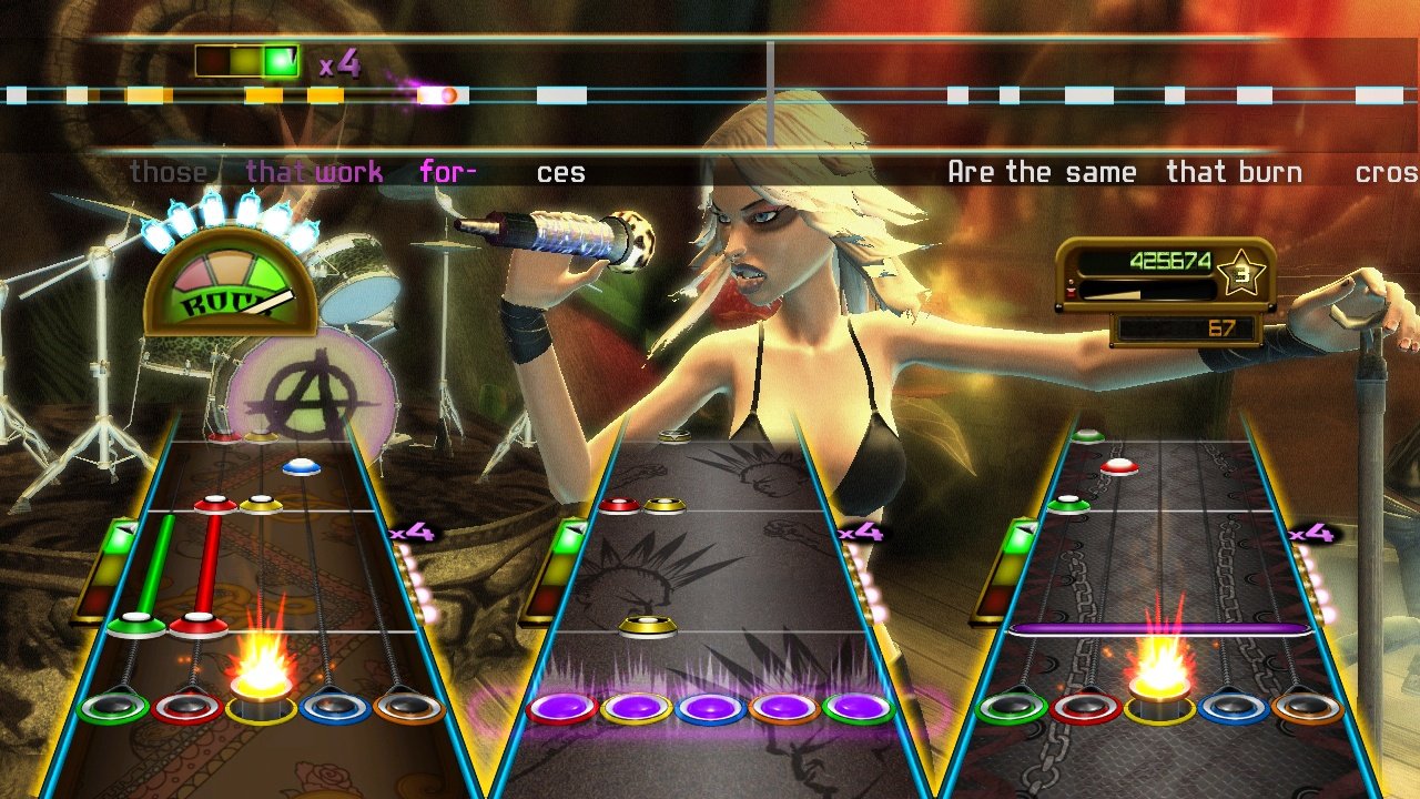 Скриншот из игры Guitar Hero Smash Hits - 3