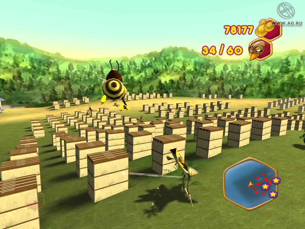 Скриншот из игры Bee Movie Game - 14