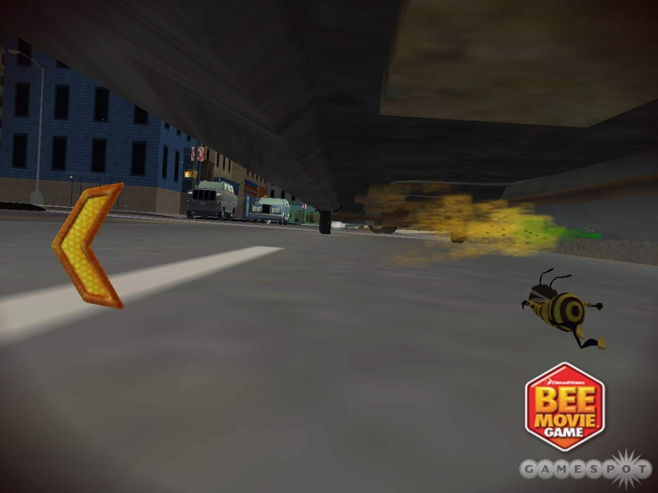 Скриншот из игры Bee Movie Game - 1