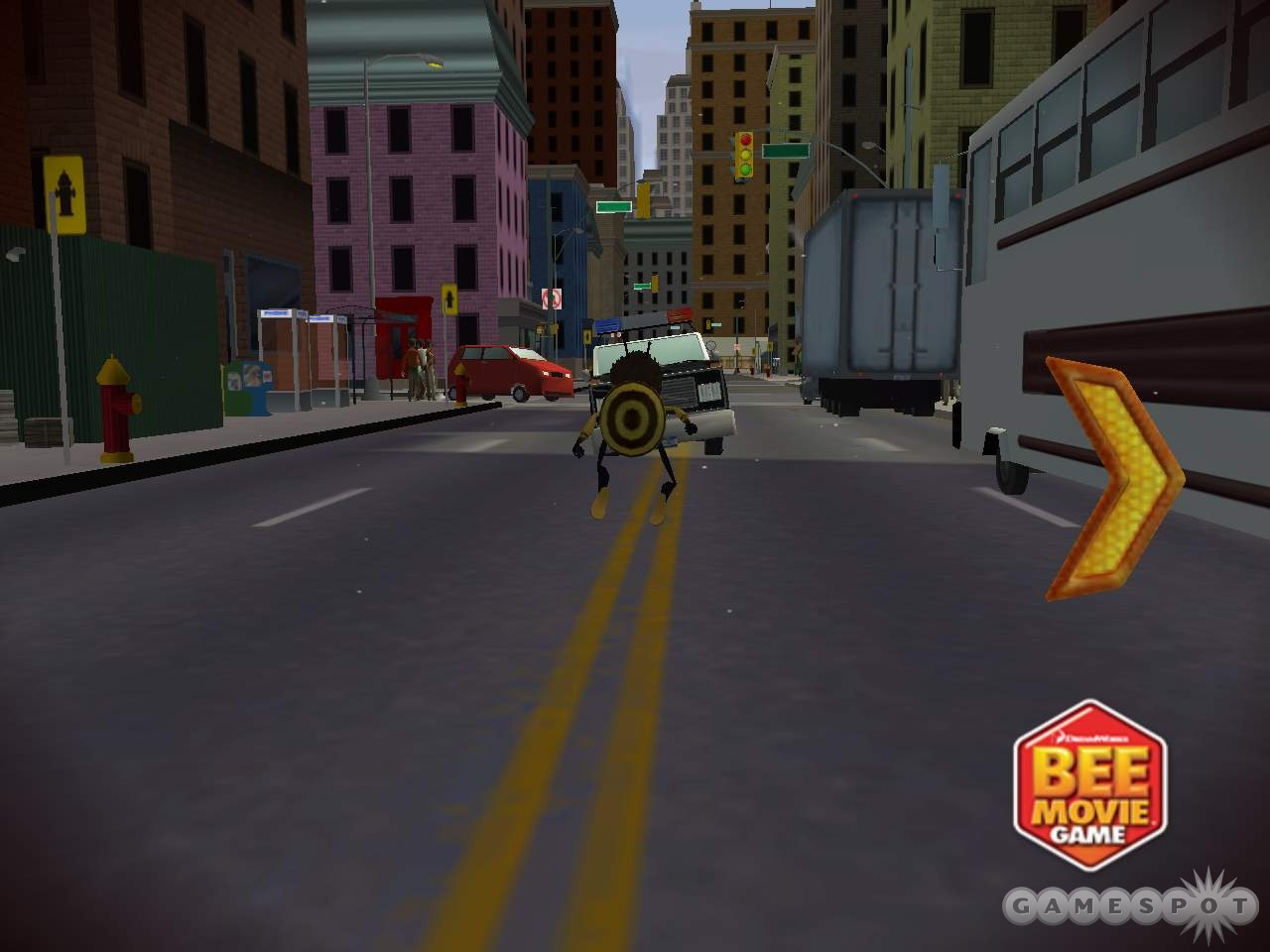 Скриншот из игры Bee Movie Game - 11