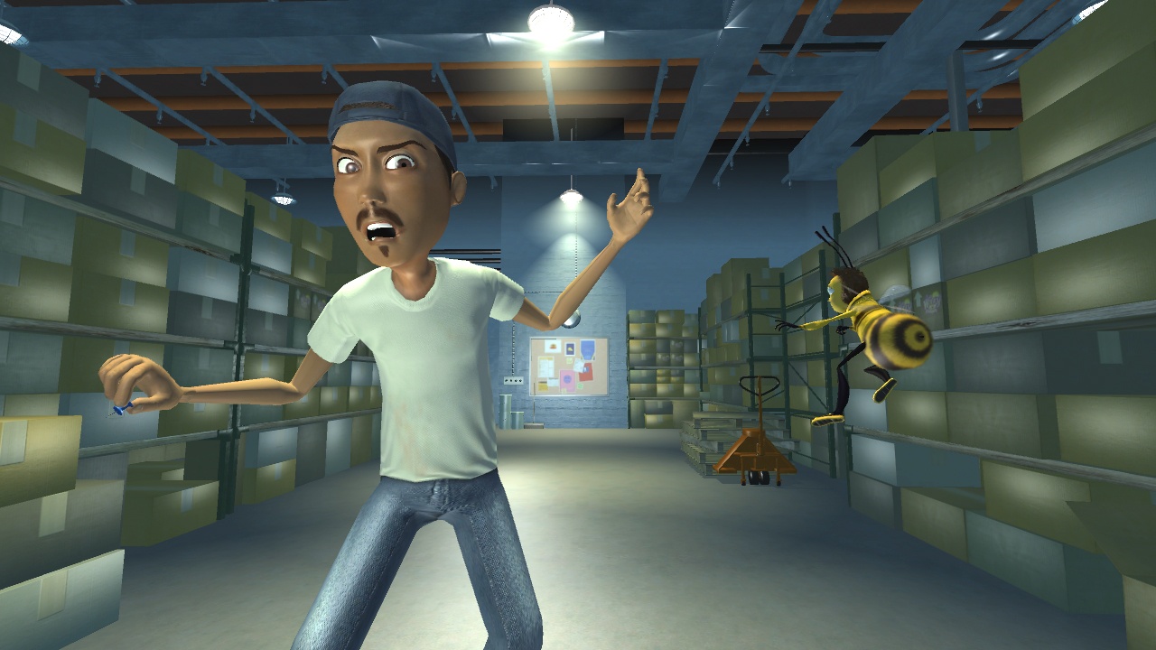 Скриншот из игры Bee Movie Game - 22