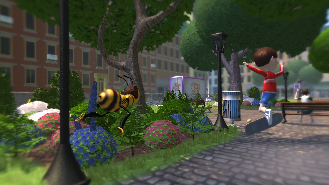 Скриншот из игры Bee Movie Game - 33