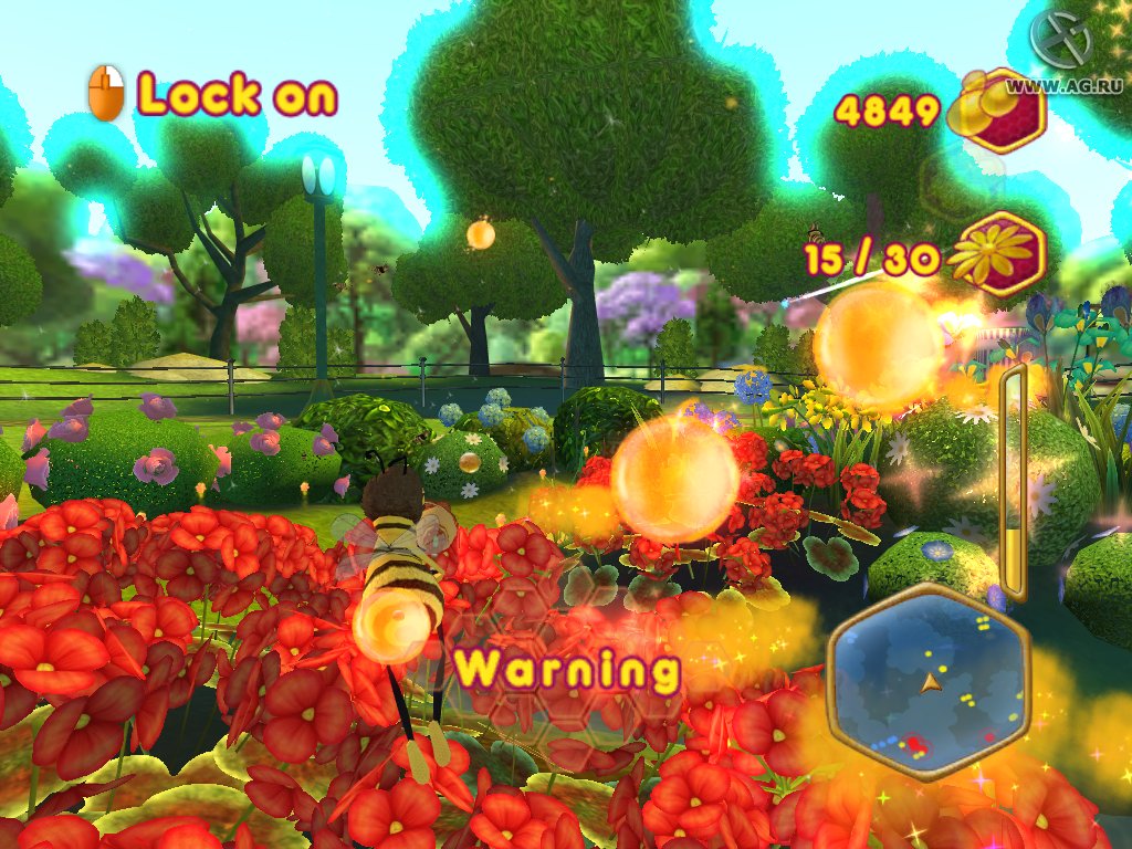 Скриншот из игры Bee Movie Game - 56