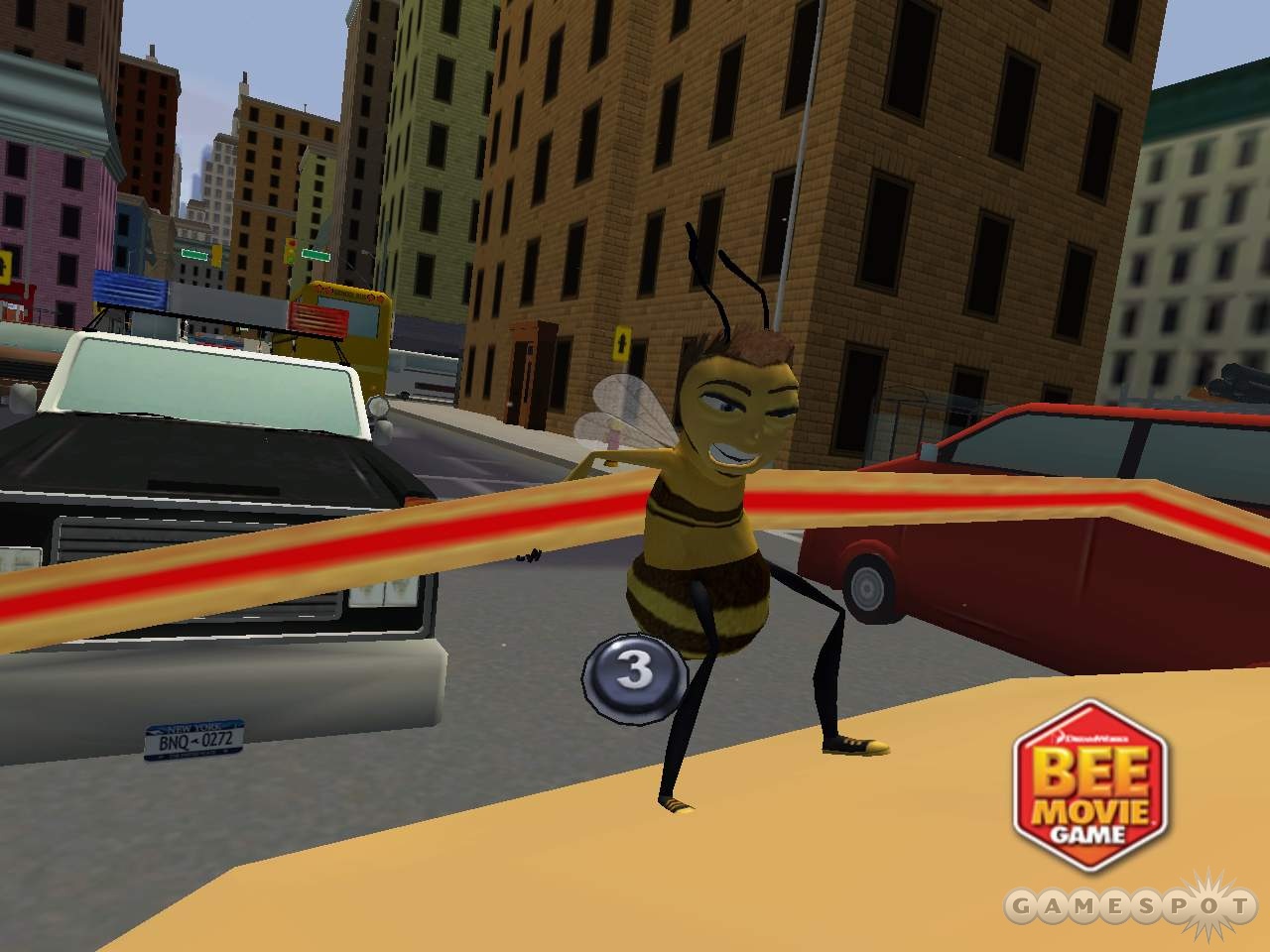 Скриншот из игры Bee Movie Game - 8
