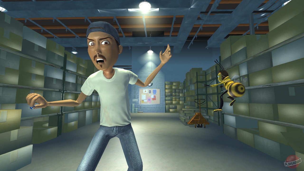 Скриншот из игры Bee Movie Game - 15