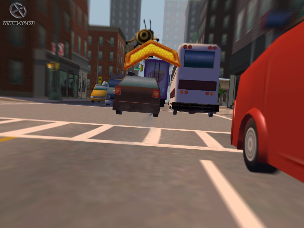 Скриншот из игры Bee Movie Game - 23
