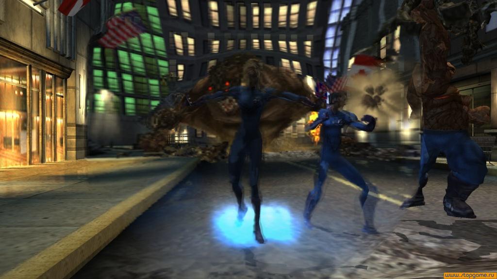 Скриншот из игры Fantastic Four - 2