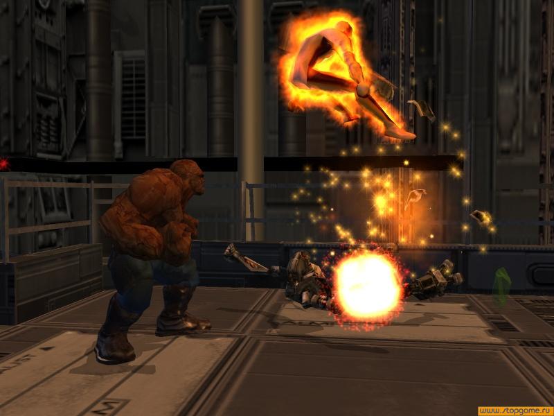 Скриншот из игры Fantastic Four - 31