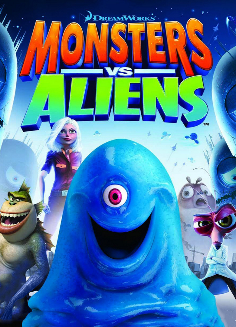 Обложка игры Monsters VS Aliens: The Video Game