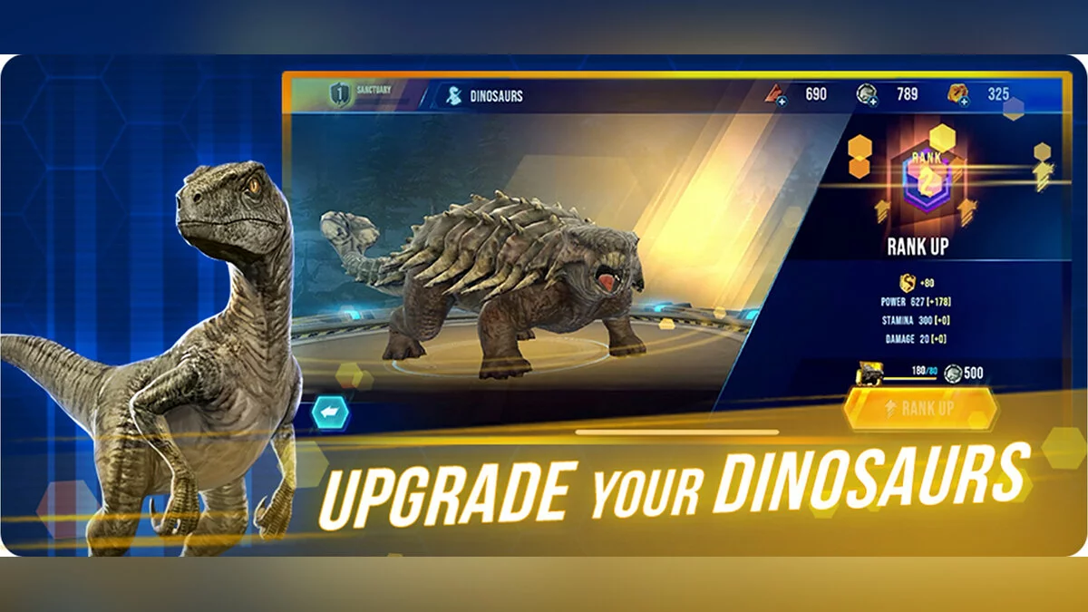 Скриншот из игры Jurassic World: Primal Ops - 4