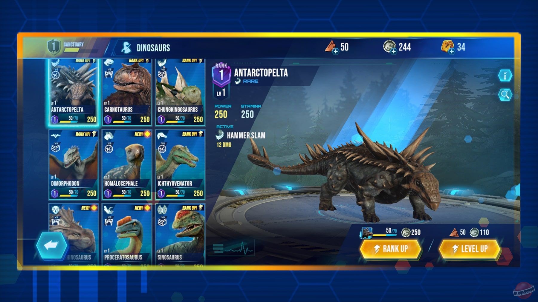 Скриншот из игры Jurassic World: Primal Ops - 12