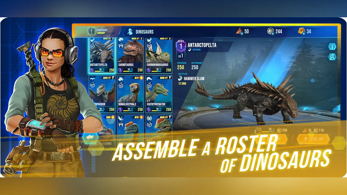 Скриншот из игры Jurassic World: Primal Ops - 7
