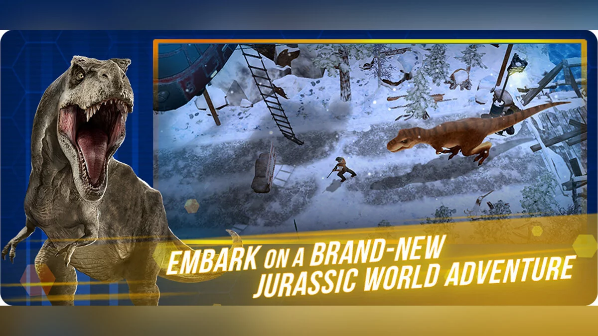 Скриншот из игры Jurassic World: Primal Ops - 2
