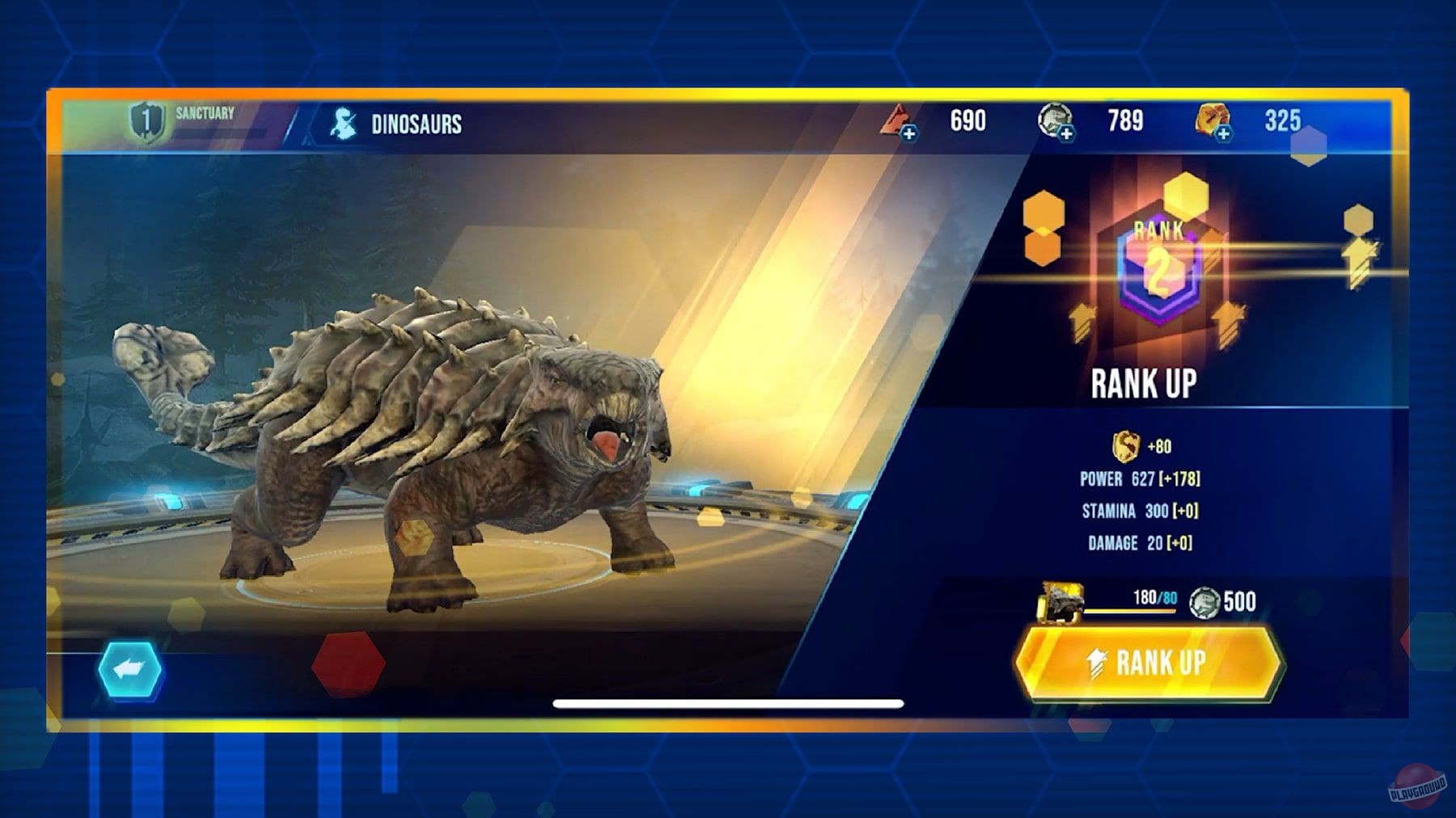 Скриншот из игры Jurassic World: Primal Ops - 1