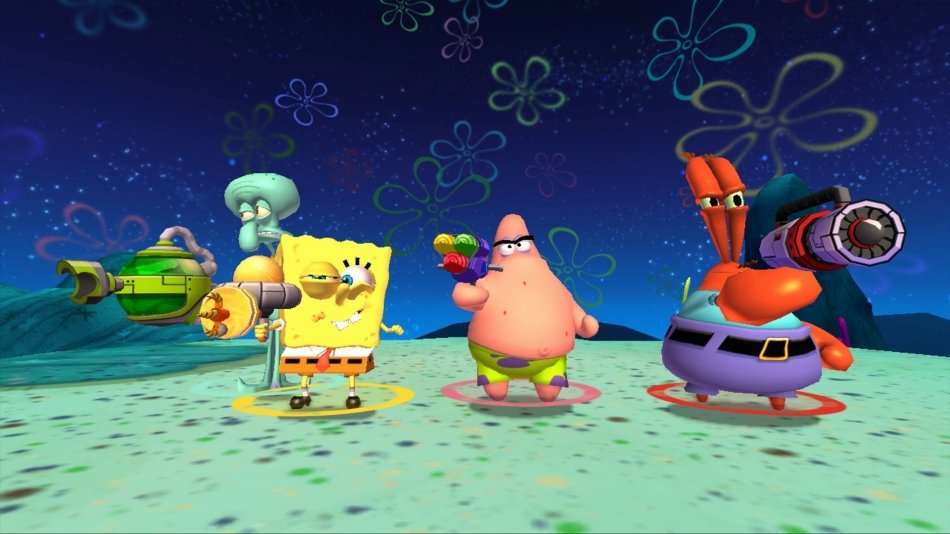 Скриншот из игры SpongeBob SquarePants: Plankton's Robotic Revenge - 3
