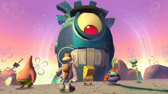 Скриншот из игры SpongeBob SquarePants: Plankton's Robotic Revenge - 1
