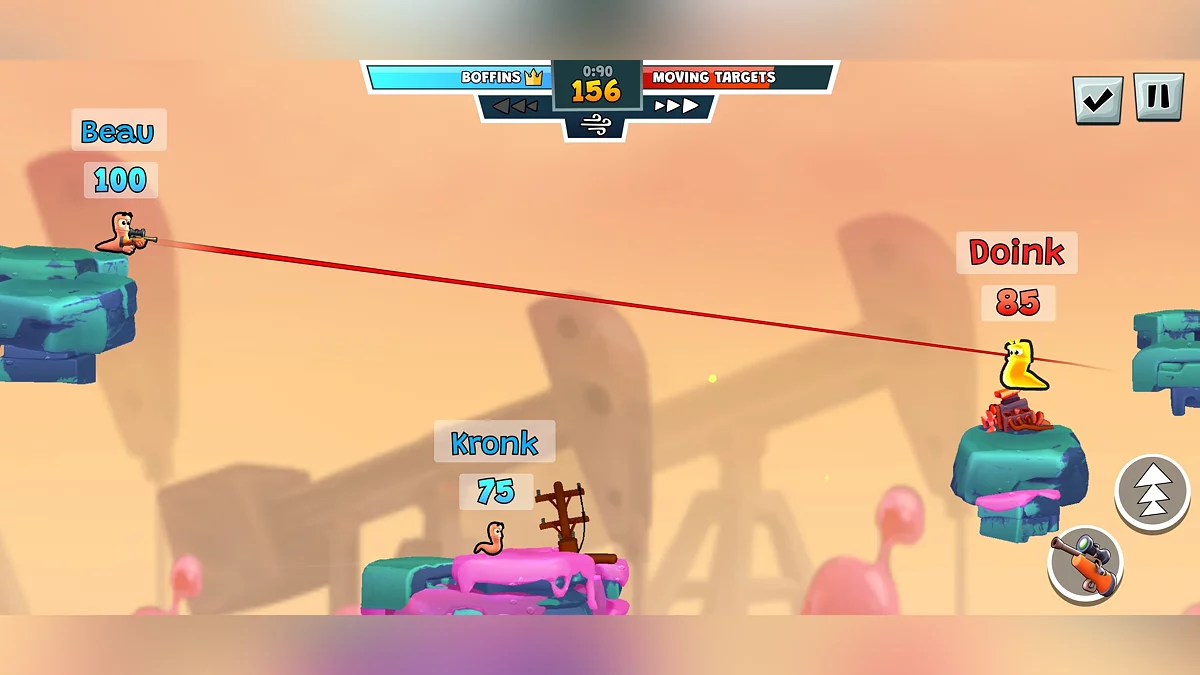 Скриншот из игры Worms Across Worlds - 1