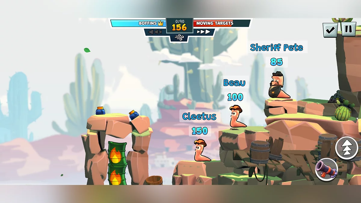 Скриншот из игры Worms Across Worlds - 8