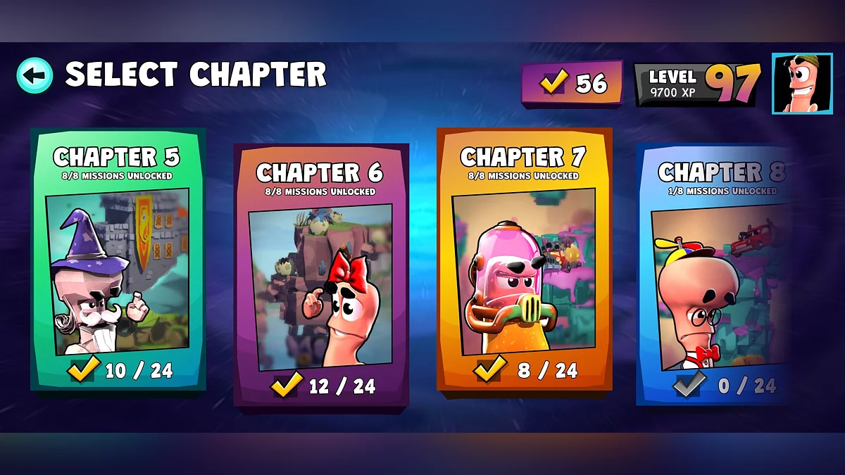 Скриншот из игры Worms Across Worlds - 5