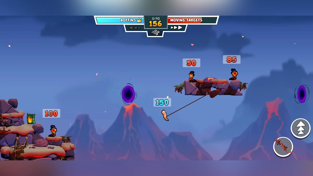 Скриншот из игры Worms Across Worlds - 2