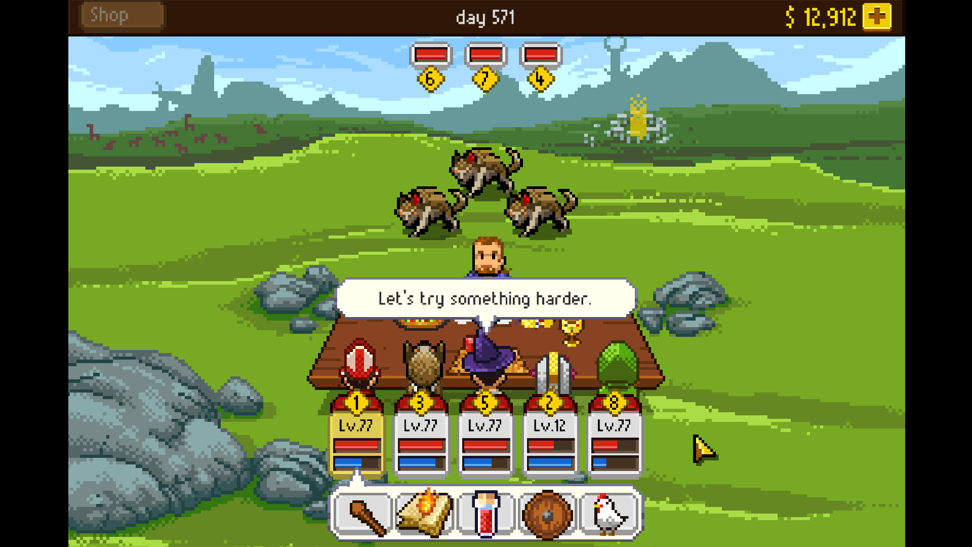 Скриншот из игры Knights of Pen and Paper +1 Edition - 11