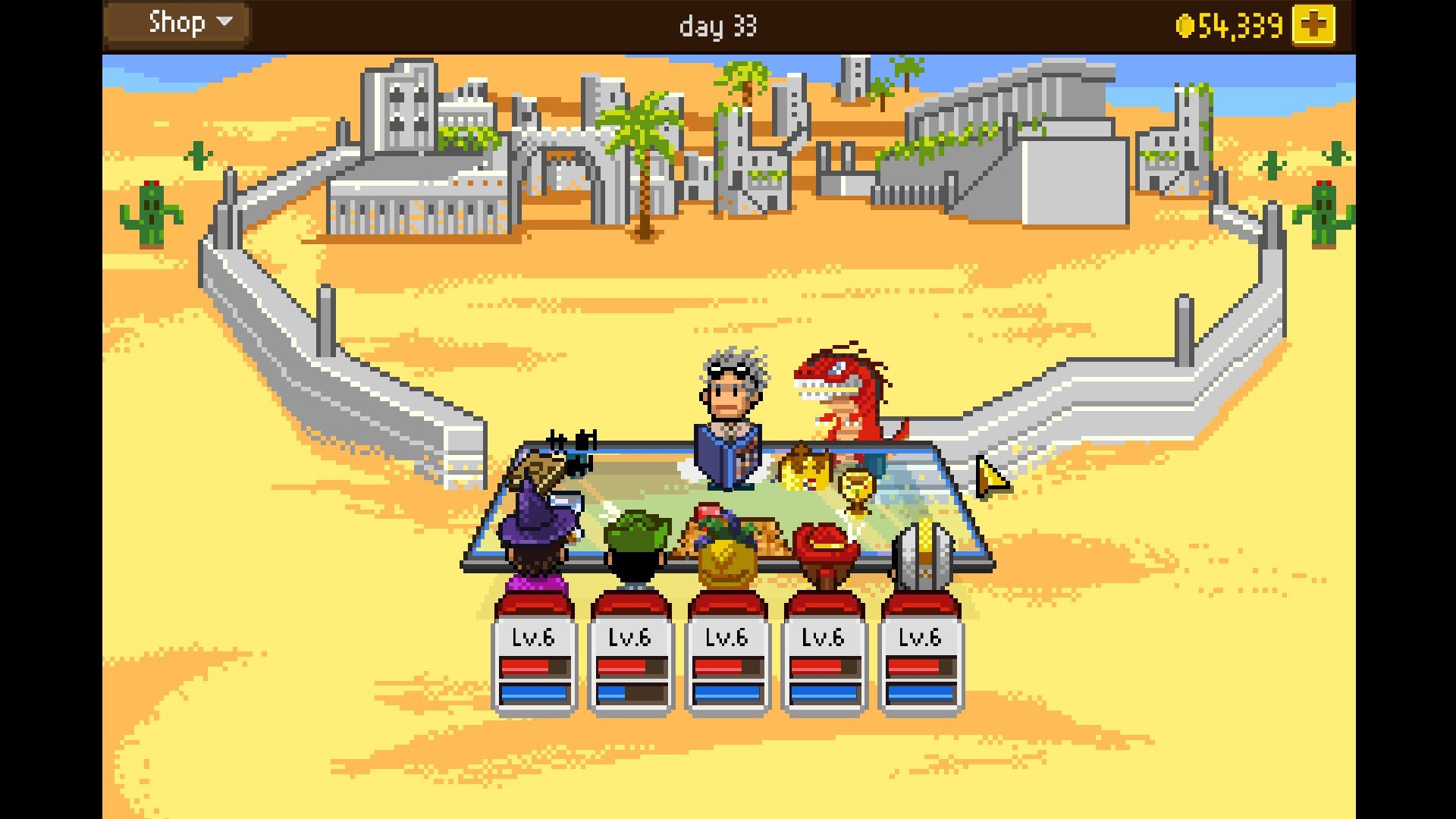 Скриншот из игры Knights of Pen and Paper +1 Edition - 14