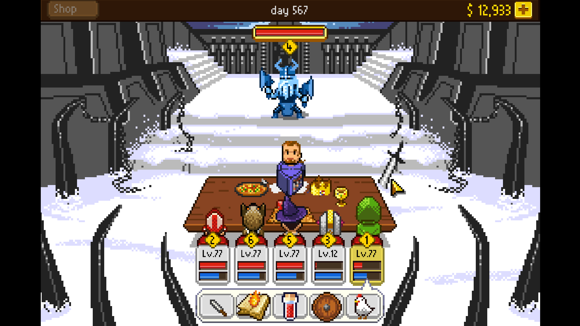 Скриншот из игры Knights of Pen and Paper +1 Edition - 6