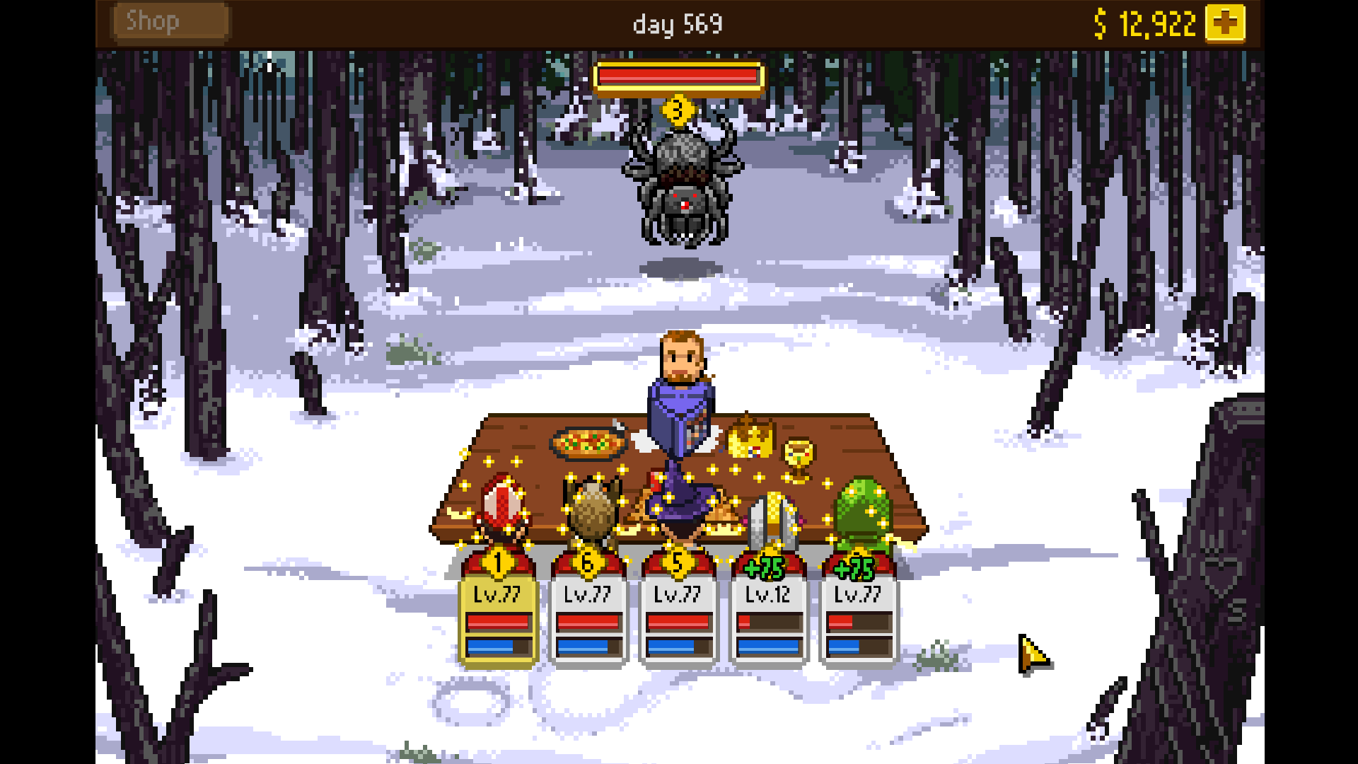 Скриншот из игры Knights of Pen and Paper +1 Edition - 7