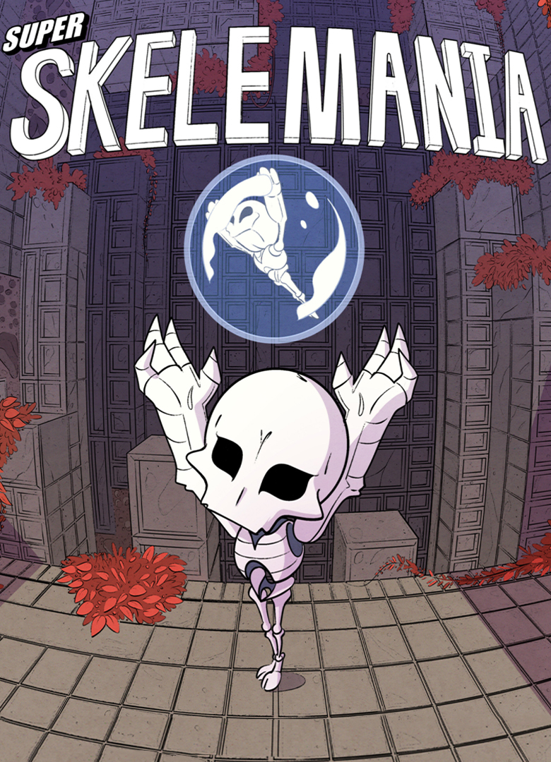 Обложка игры Super Skelemania