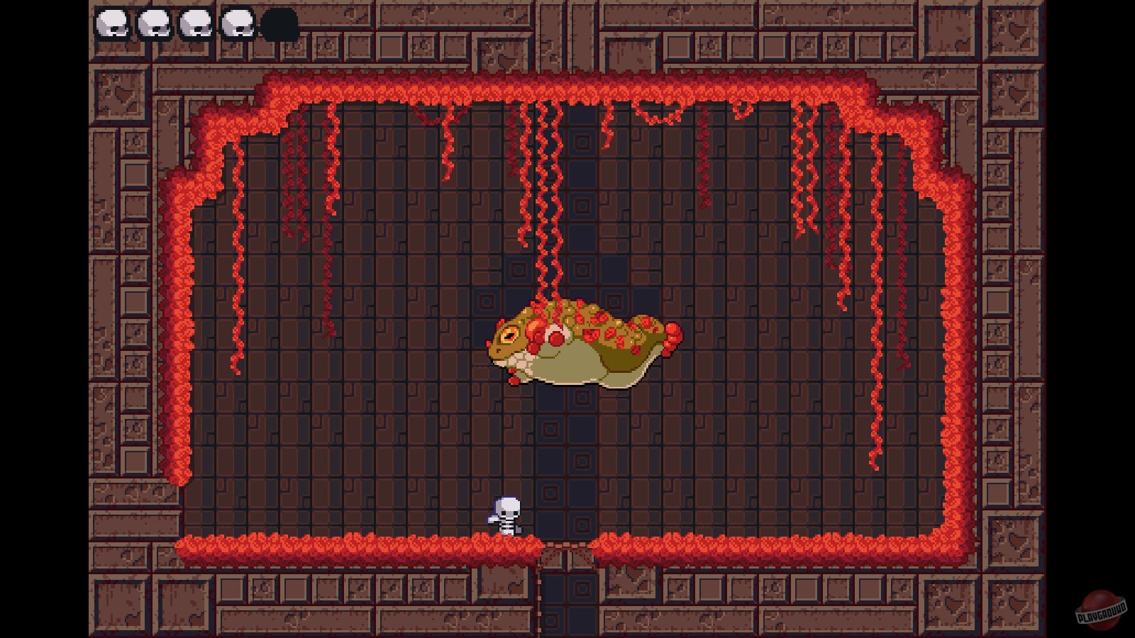 Скриншот из игры Super Skelemania - 5