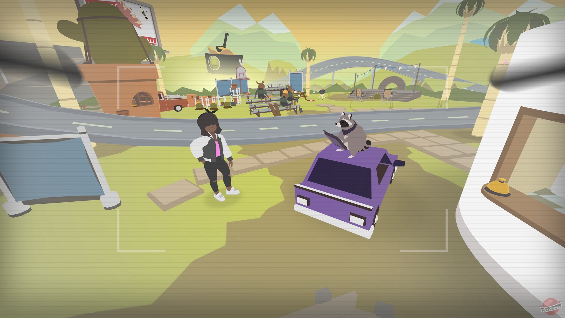 Скриншот из игры Donut County - 15