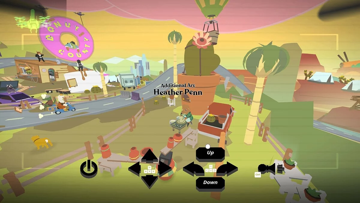 Скриншот из игры Donut County - 12