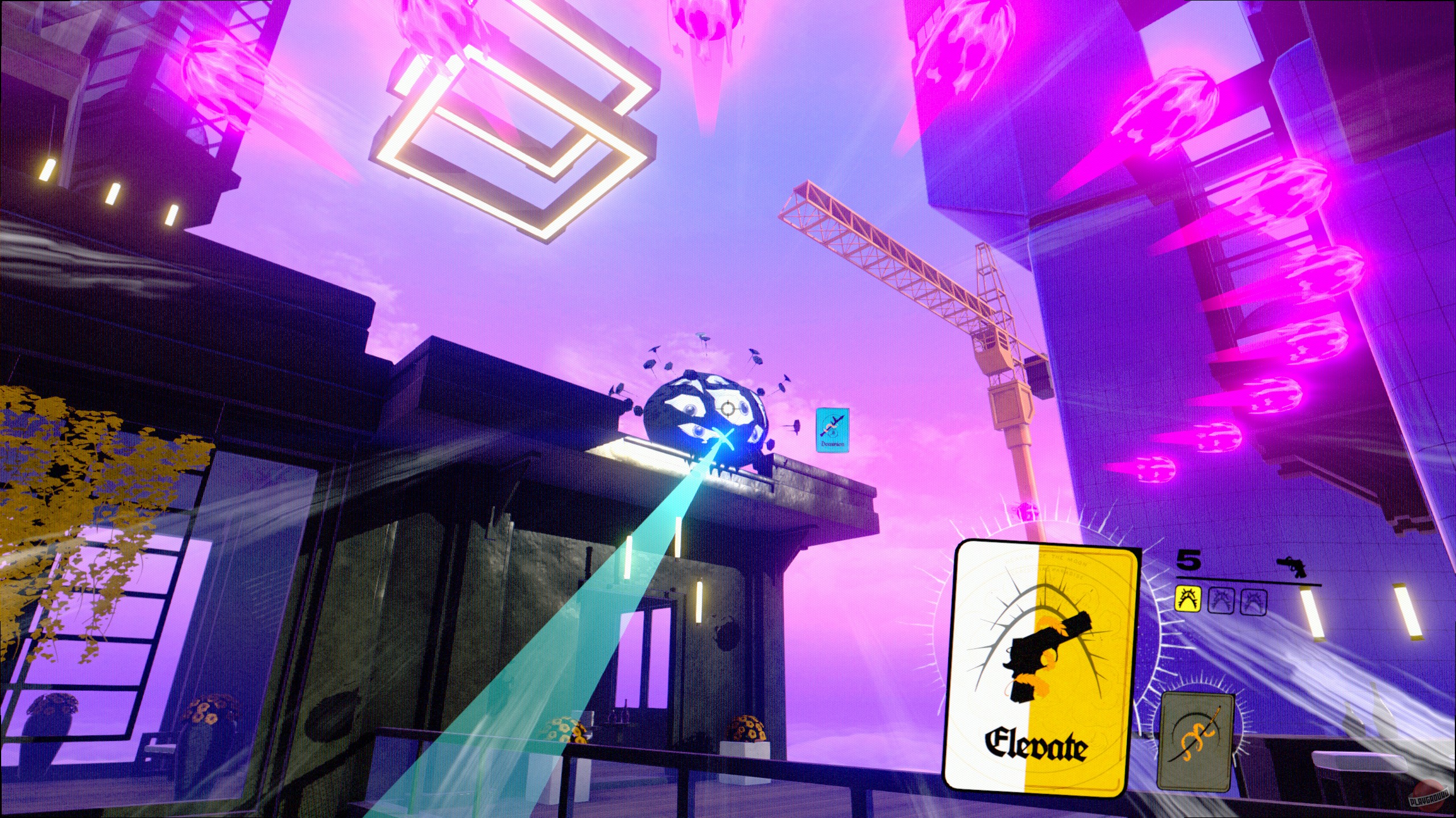 Скриншот из игры Neon White - 25