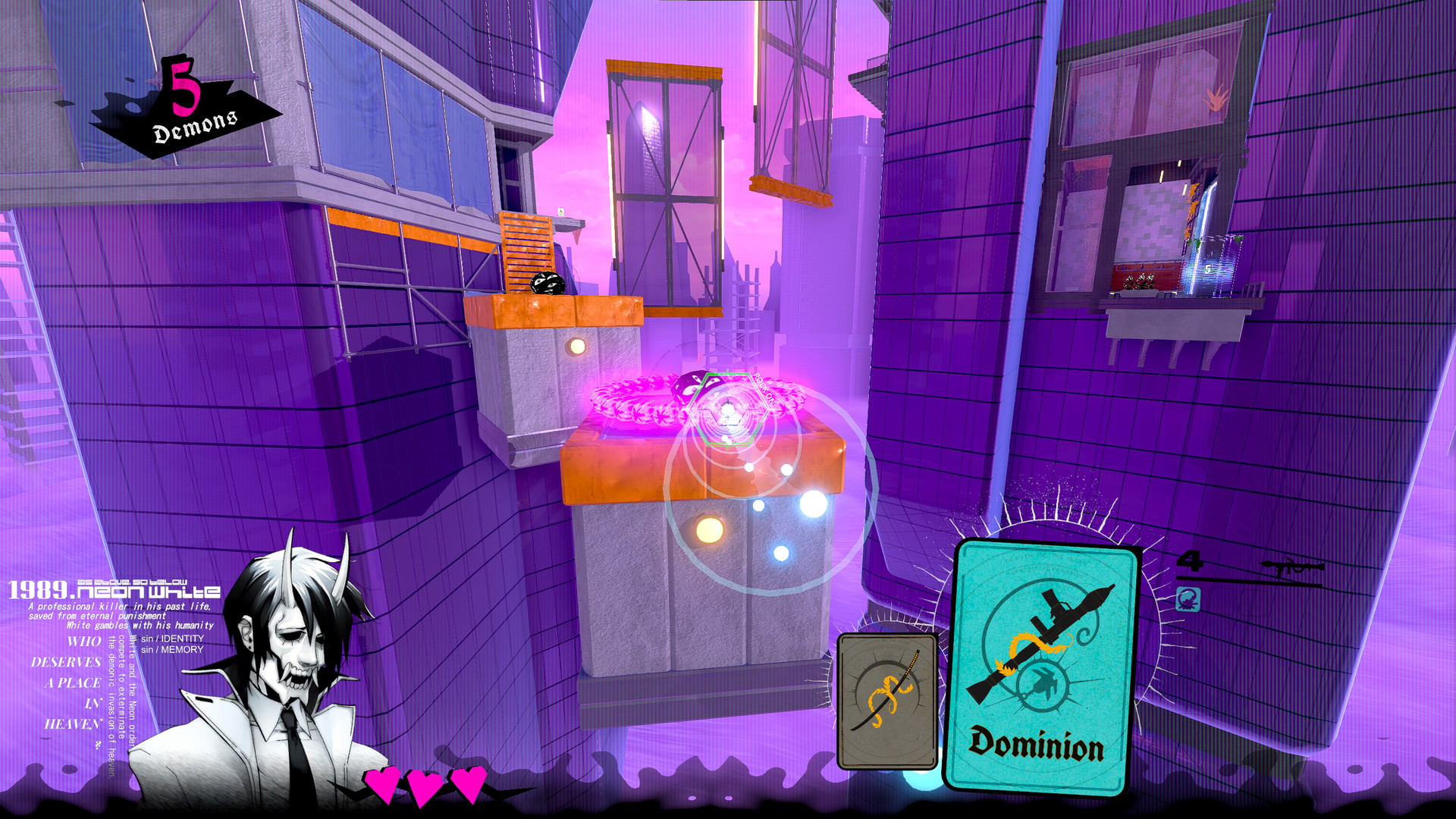 Скриншот из игры Neon White - 33