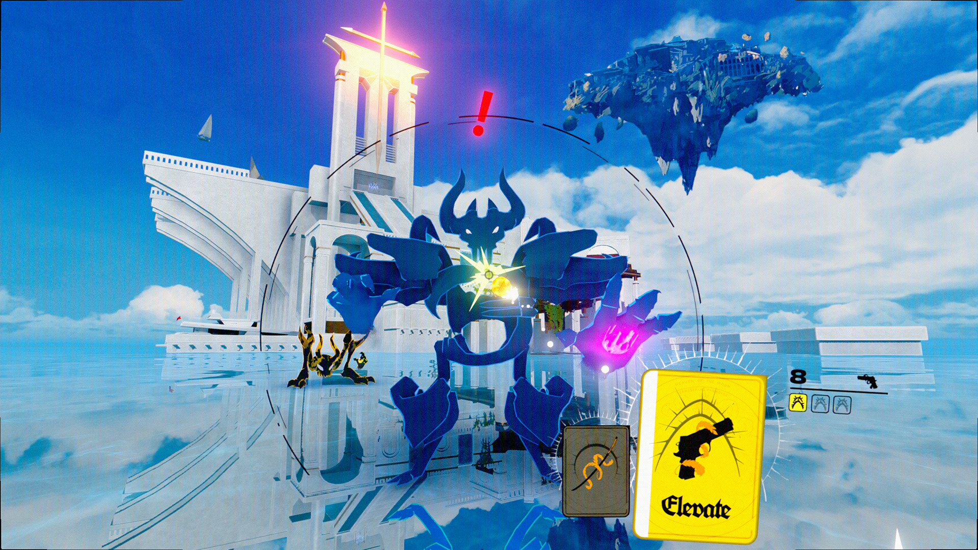 Скриншот из игры Neon White - 4