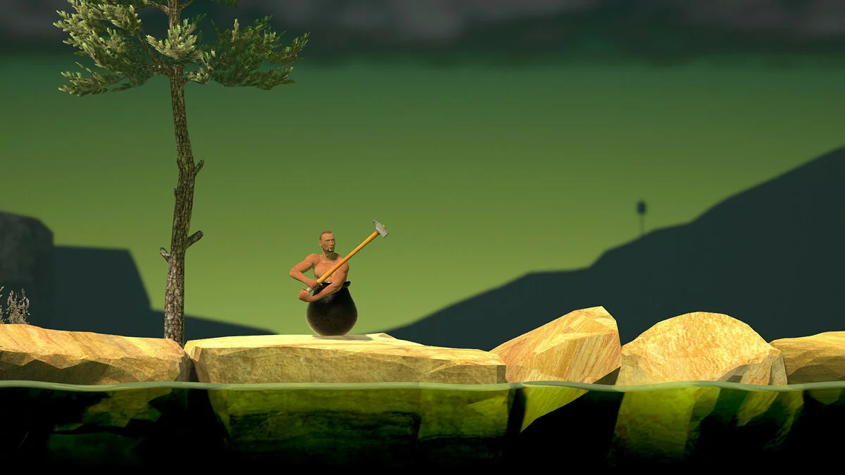 Скриншот из игры Getting Over It with Bennett Foddy - 2