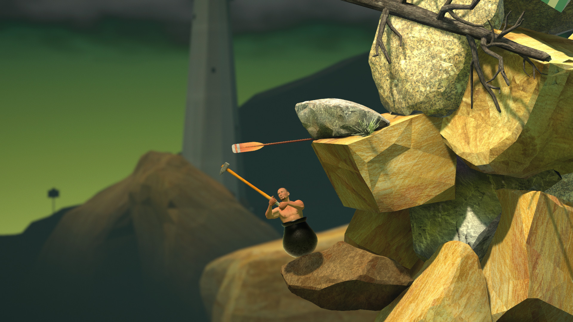 Скриншот из игры Getting Over It with Bennett Foddy - 9