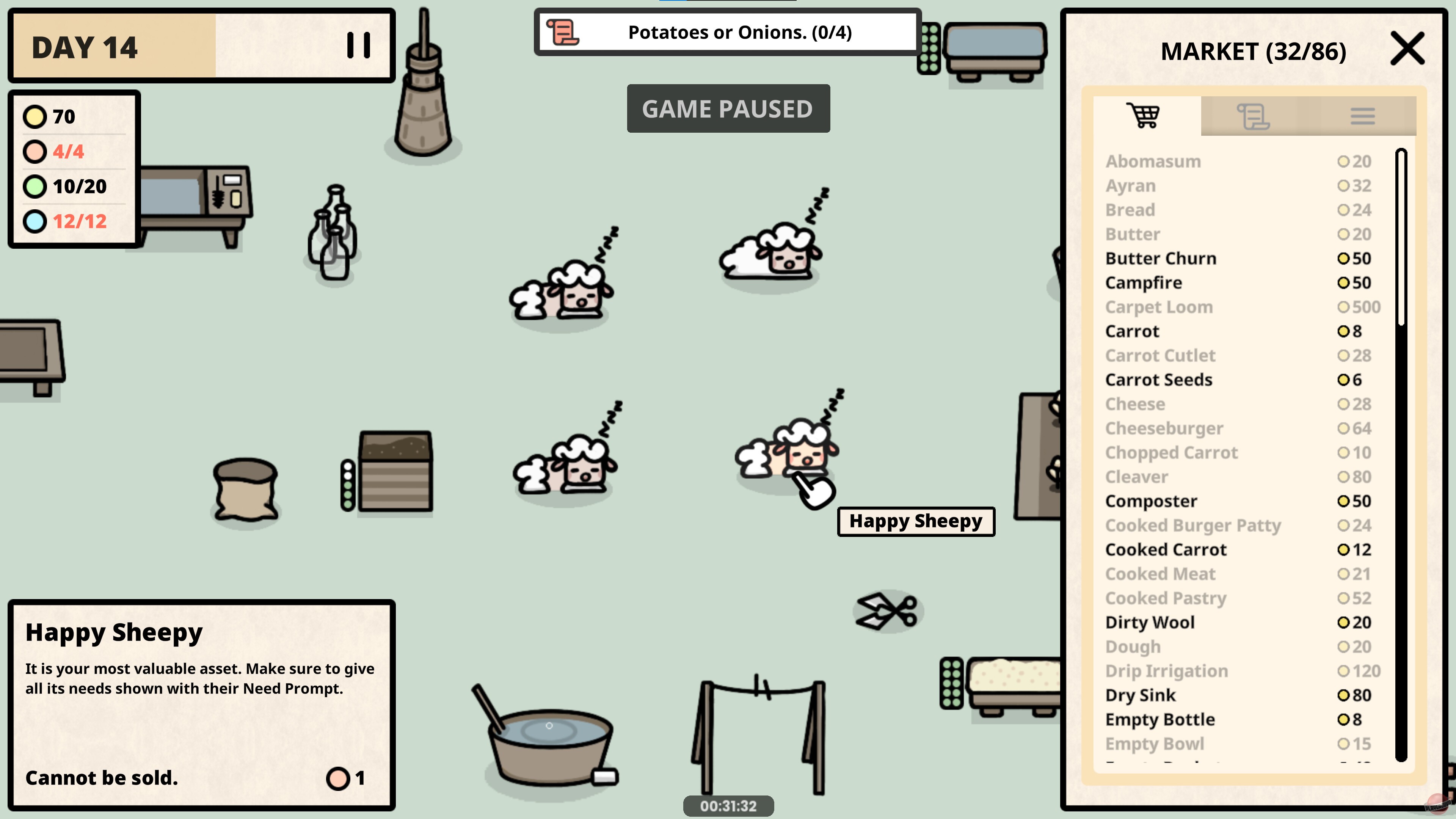 Скриншот из игры Happy Sheepies - 1