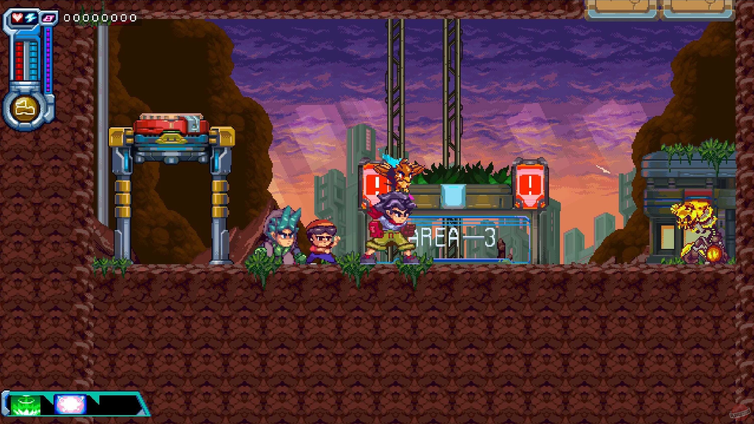 Скриншот из игры Berserk Boy - 8