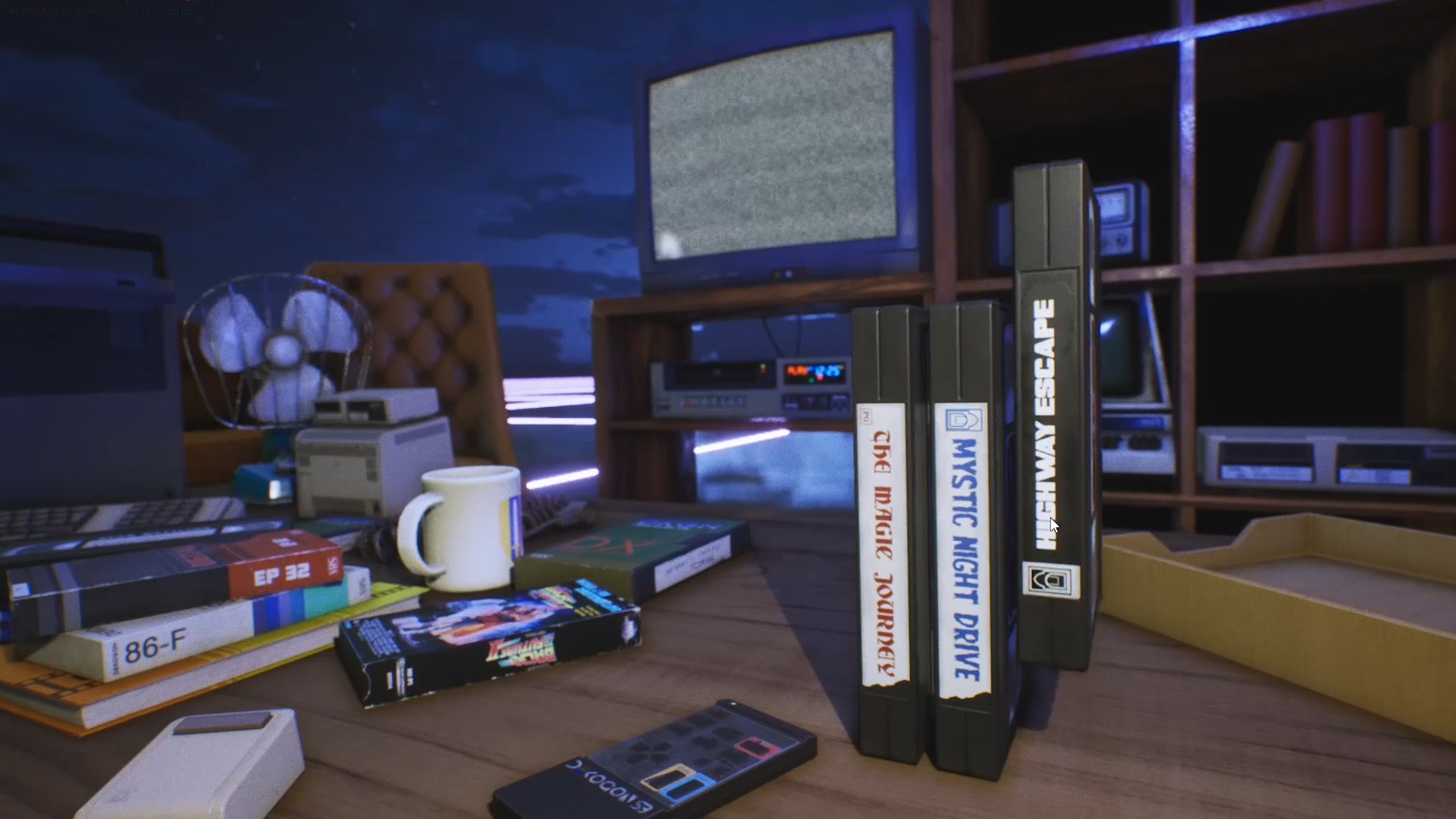 Скриншот из игры Rhythmic Retro Racer - 3