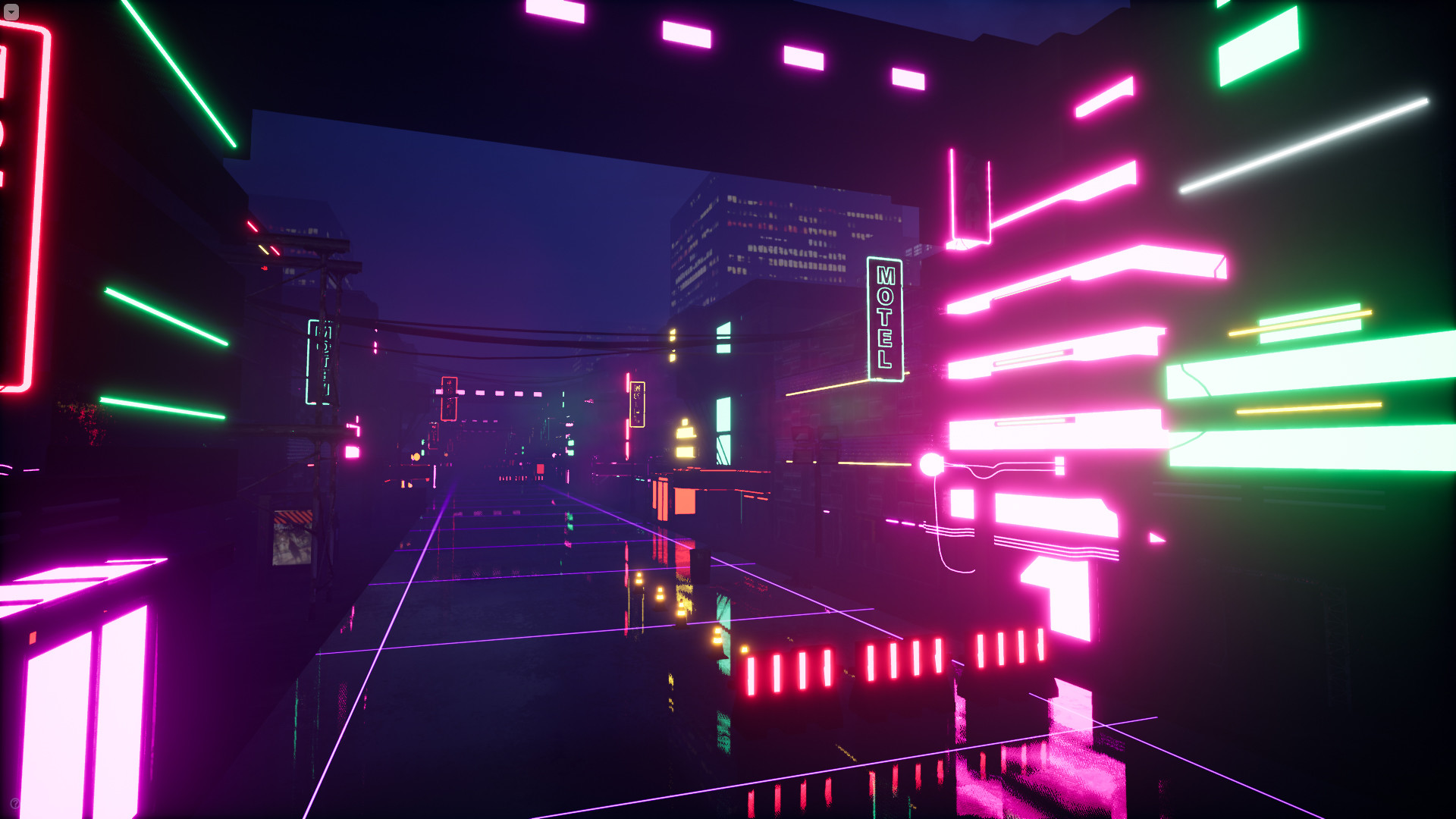 Скриншот из игры Rhythmic Retro Racer - 6