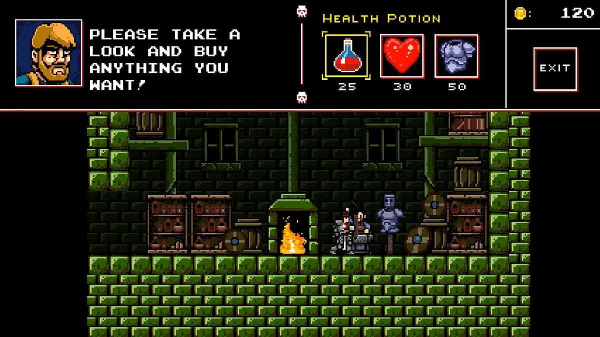 Скриншот из игры Infernax - 7