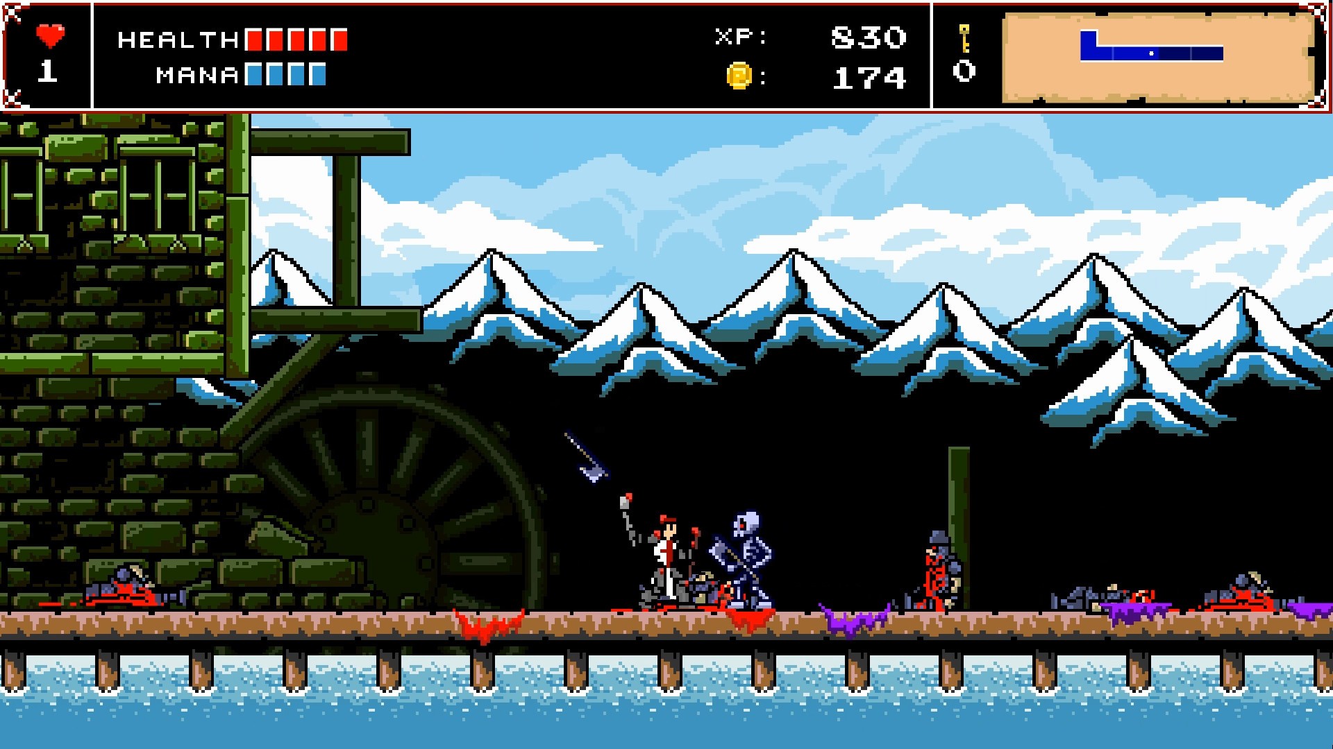 Скриншот из игры Infernax - 3