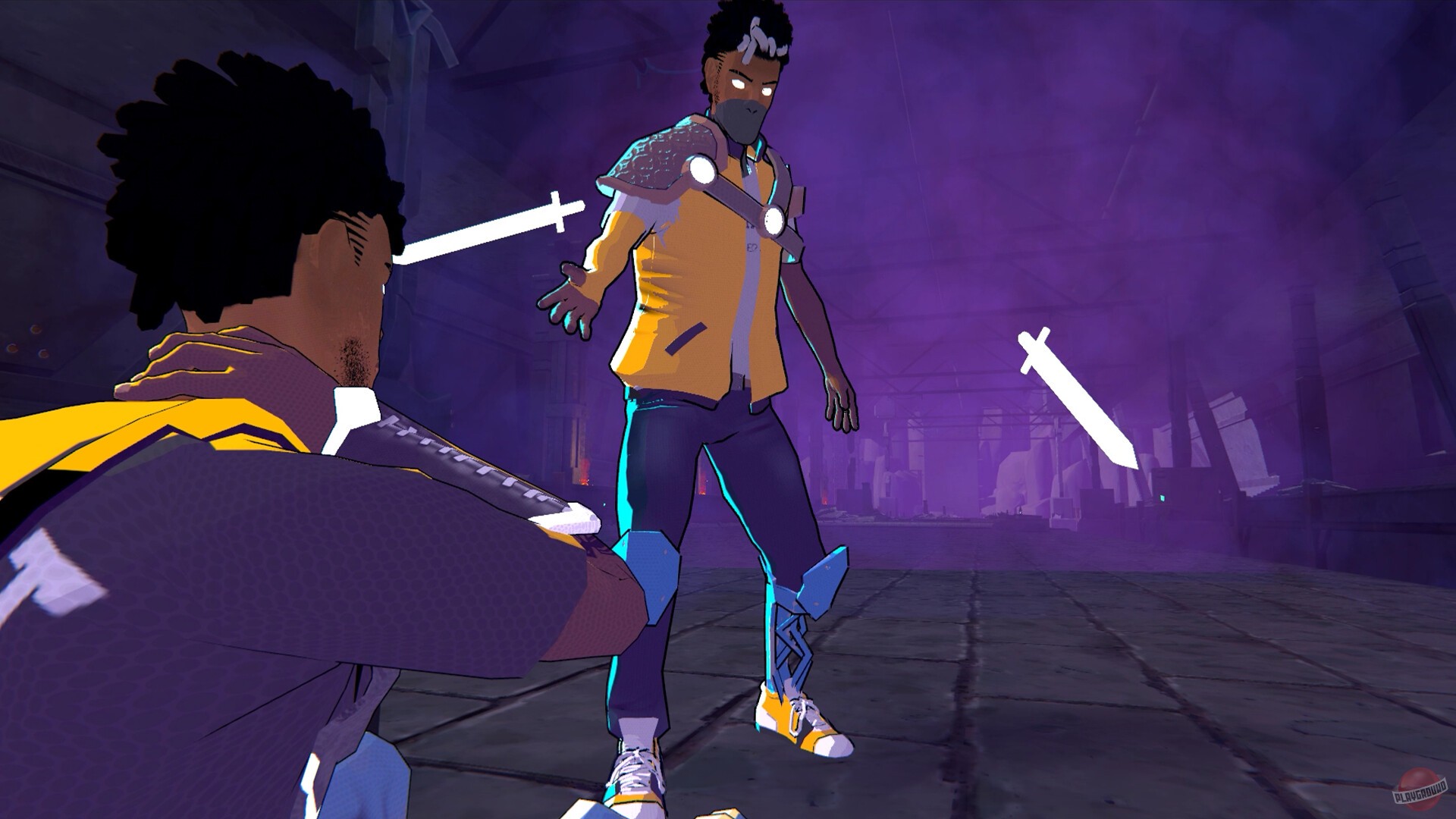 Скриншот из игры Aerial_Knight's We Never Yield - 1