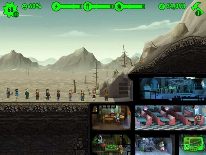 Скриншот из игры Fallout Shelter - 12